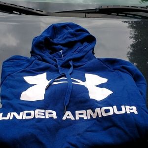 Men's blue under armour hoodie 2xxl